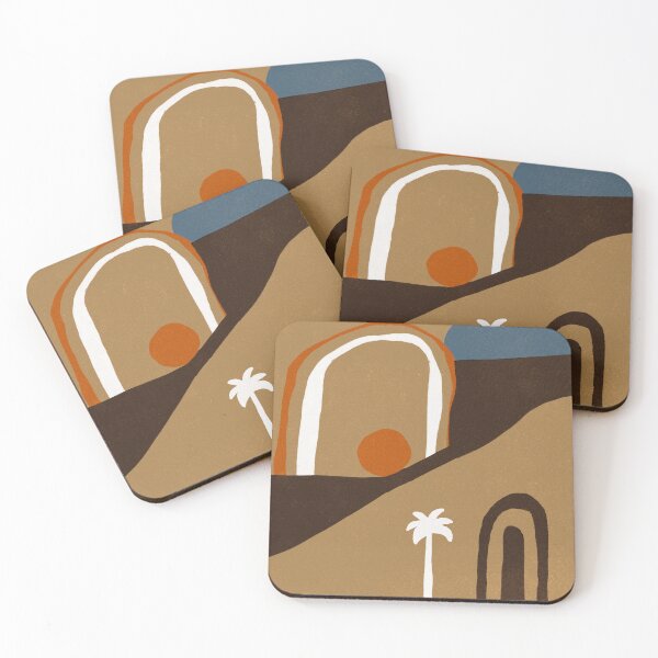 Item preview, Desert sun gates -abstract art designed and sold by inbaluchi.