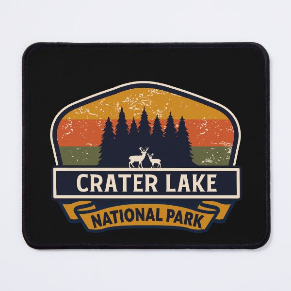 Item preview, Crater Lake National Park-Vintage designed and sold by Nature-spirit.