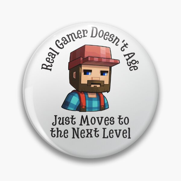 Item preview, Real Gamer Doesn't Age, Just Moves to the Next Level designed and sold by aipolohu.