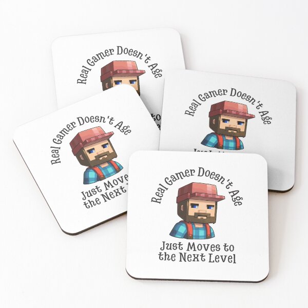 Item preview, Real Gamer Doesn't Age, Just Moves to the Next Level designed and sold by aipolohu.