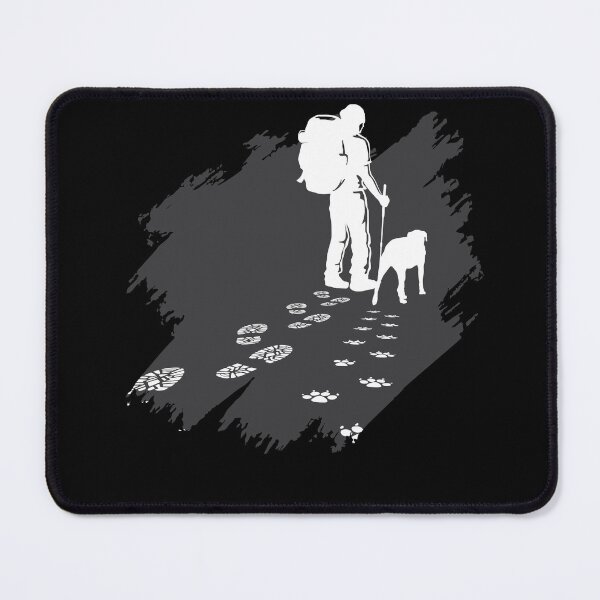 Item preview, Hiker Tracks Dog Doggie Doggie designed and sold by MooonTees.