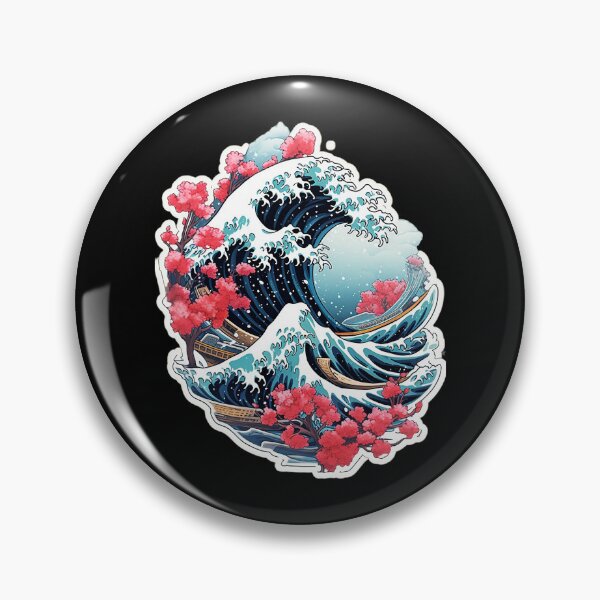 Item preview, Seigaiha Surge designed and sold by MiduImages.