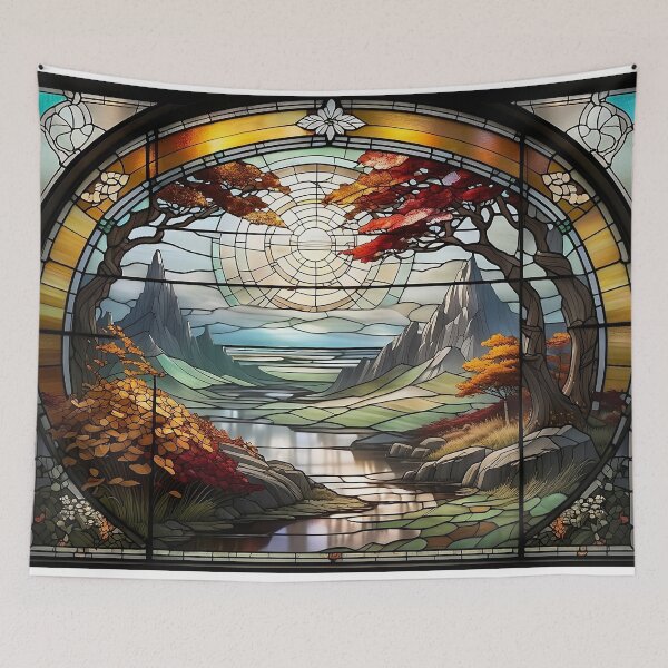 Item preview, Stained glass window designed and sold by LilithsDesires.