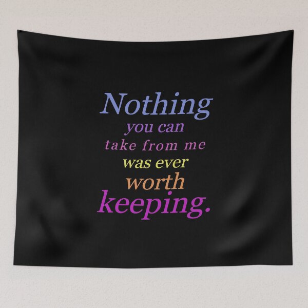 Item preview, Nothing You Can Take designed and sold by PorcupineQuinn.