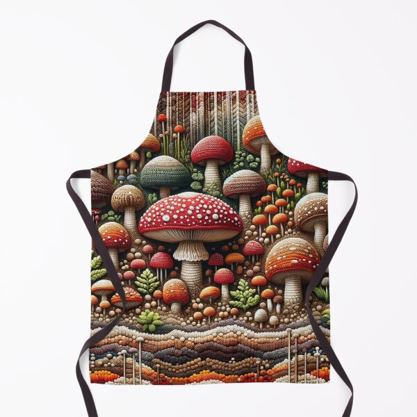 Item preview, Mushrooms Crochet Pattern Vibrant designed and sold by irek07.