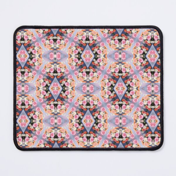 Item preview, Painting of White, Orange and Pink Gerbera Flowers Seamless Pattern designed and sold by Petalandfur.