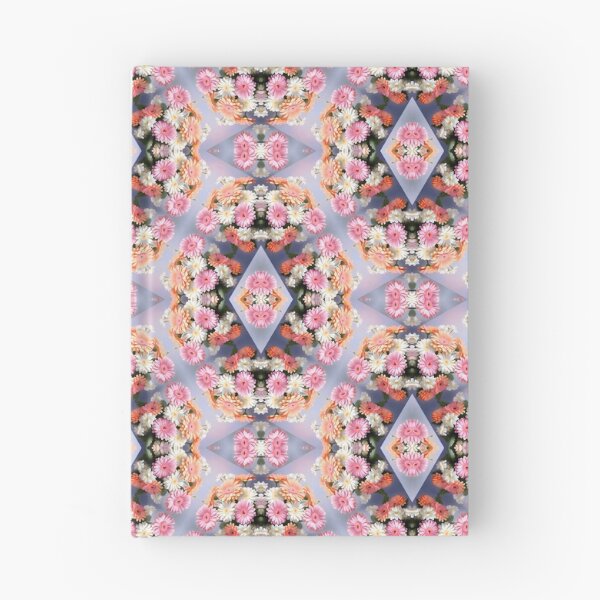 Item preview, Painting of White, Orange and Pink Gerbera Flowers Seamless Pattern designed and sold by Petalandfur.