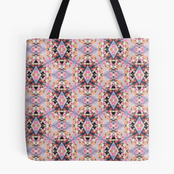 Item preview, Painting of White, Orange and Pink Gerbera Flowers Seamless Pattern designed and sold by Petalandfur.