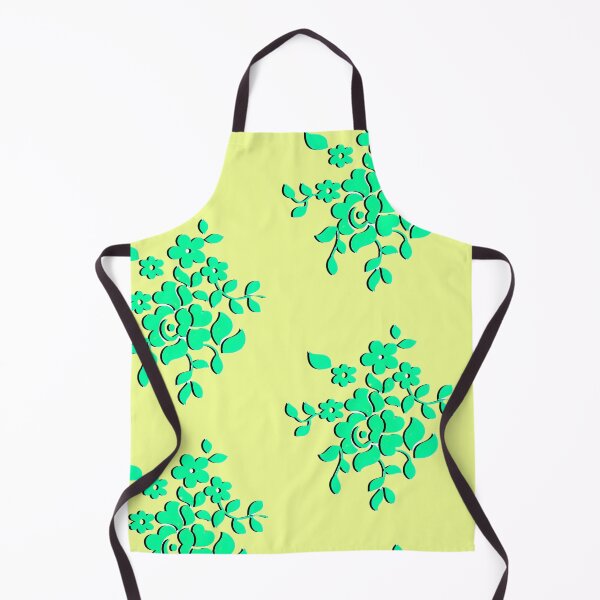 Item preview, Cute Green Flower Image designed and sold by Pattern Hub.