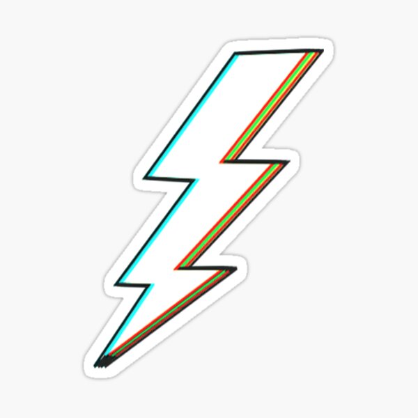 3D Bolt Sticker