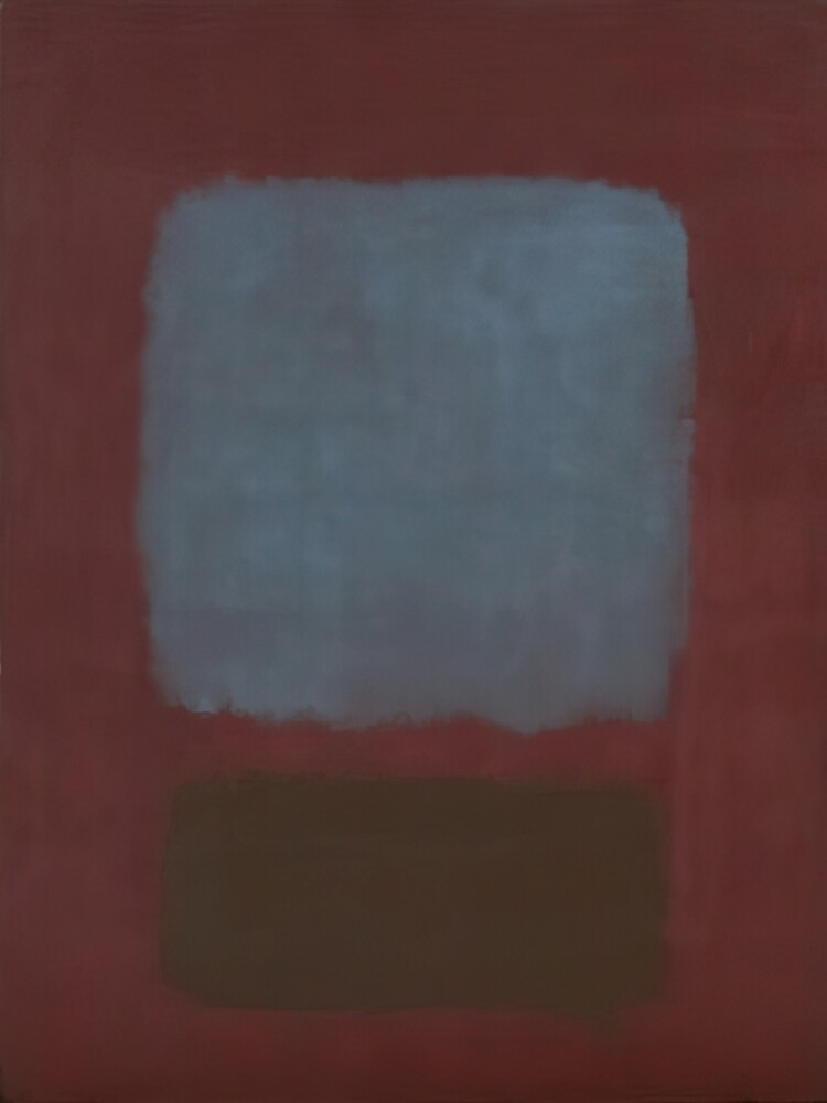 Mark Rothko - No. 37No. 19 (Slate Blue and Brown on Plum) - 1958 Poster