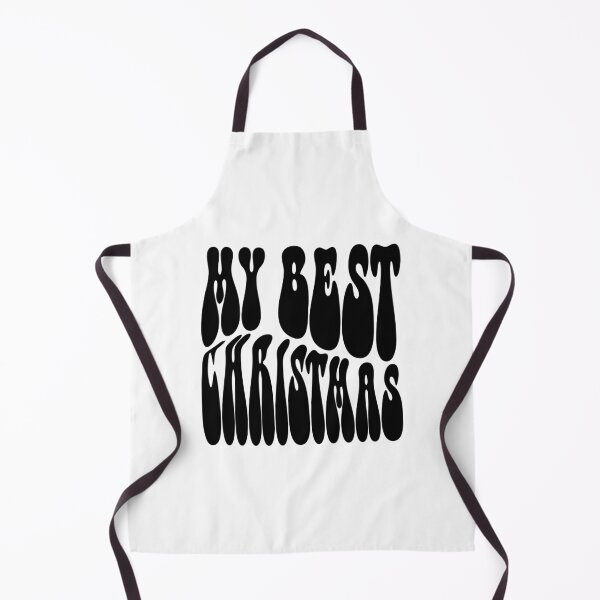 Item preview, My Best ChristmasText Monochrome White designed and sold by Meepuruproject.