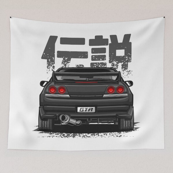 Item preview, Monster Skyline GTR R33 (Black Obsidian) designed and sold by JioojiProject.