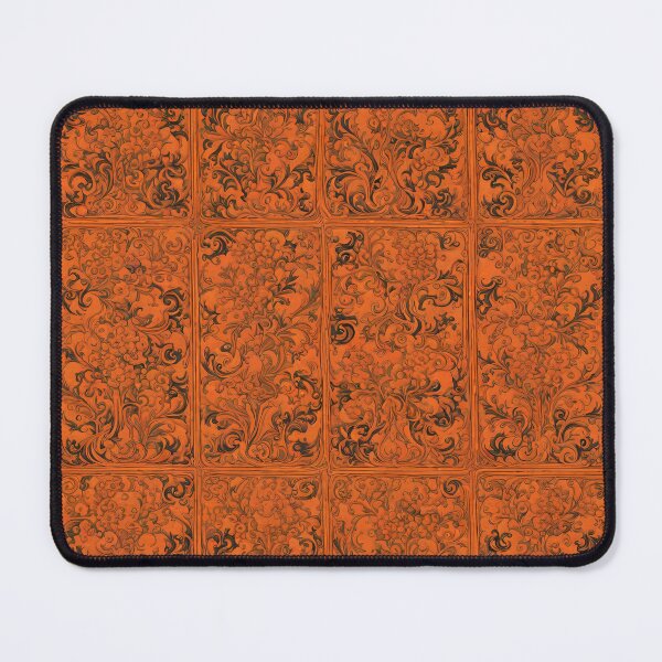Item preview, Orange Floral Pattern designed and sold by ArDecoS.