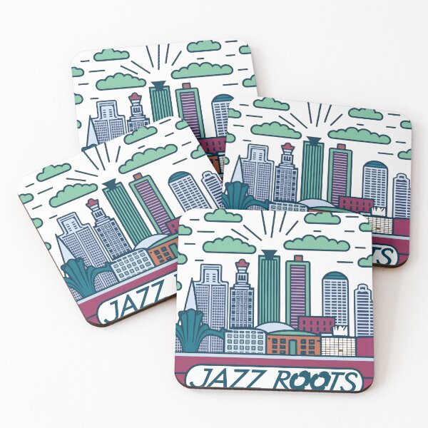 Item preview, Minimalist New Orleans Skyline with Jazz Roots Caption designed and sold by NiftyWrx.