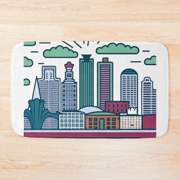 Item preview, Minimalist New Orleans Skyline with Jazz Roots Caption designed and sold by NiftyWrx.