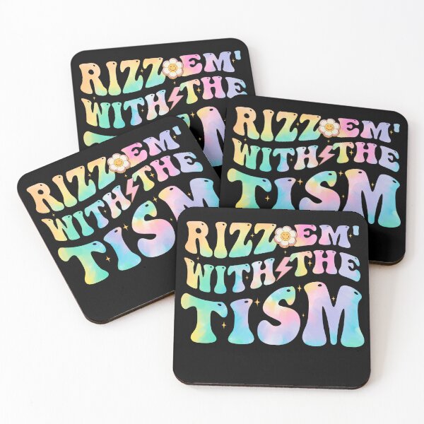 Item preview, Rizz 'em with the tism Autism meme autistic funny designed and sold by Be Cool (5.0) ⭐⭐⭐⭐⭐.