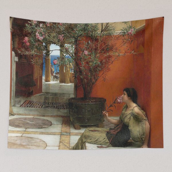 Item preview, The Oleander, by Laurence Alma Tadema. HIGH DEFINITION designed and sold by MINDTHECHERRY.