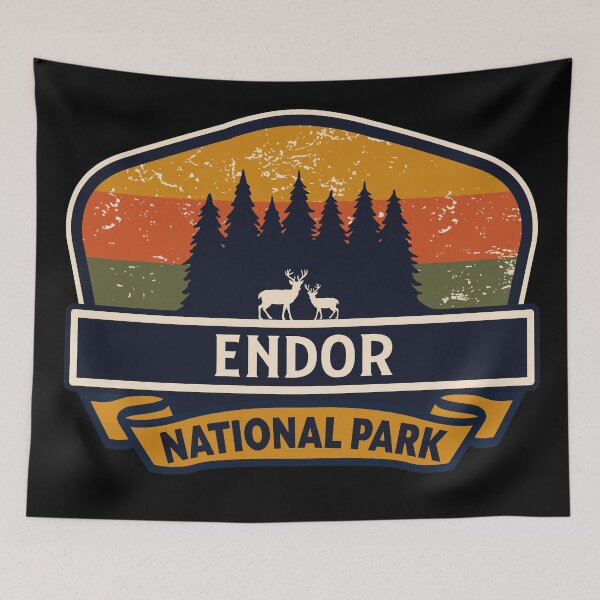 Item preview, Endor National Park-Vintage designed and sold by Nature-spirit.