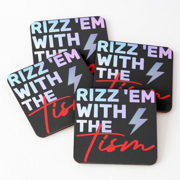 Item preview, Rizz 'em with the tism Autism meme autistic funny designed and sold by Be Cool (5.0) ⭐⭐⭐⭐⭐.