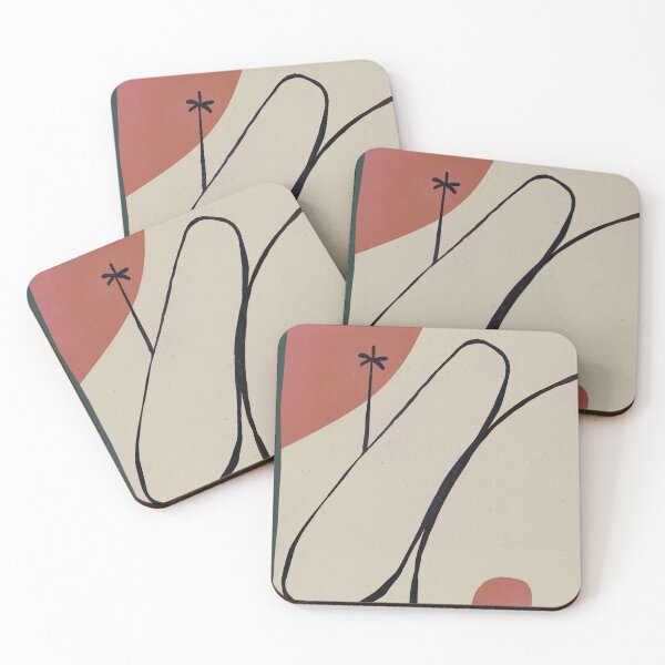 Item preview, Femenino palm tree-abstract art designed and sold by inbaluchi.