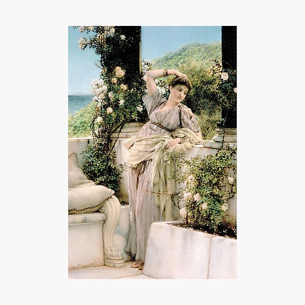 Item preview, Thou Rose of All the Roses, by Laurence Alma Tadema. HIGH DEFINITION designed and sold by MINDTHECHERRY.