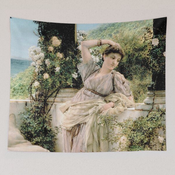 Item preview, Thou Rose of All the Roses, by Laurence Alma Tadema. HIGH DEFINITION designed and sold by MINDTHECHERRY.