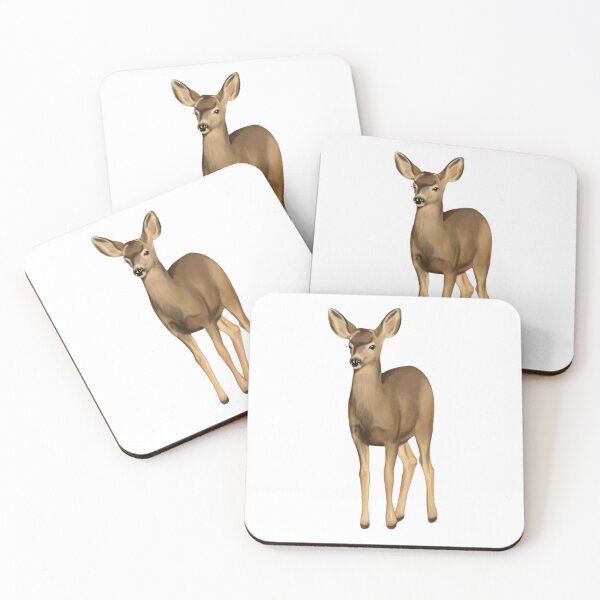Item preview, Juvenile Mule Deer designed and sold by Wondersofwhimsy.