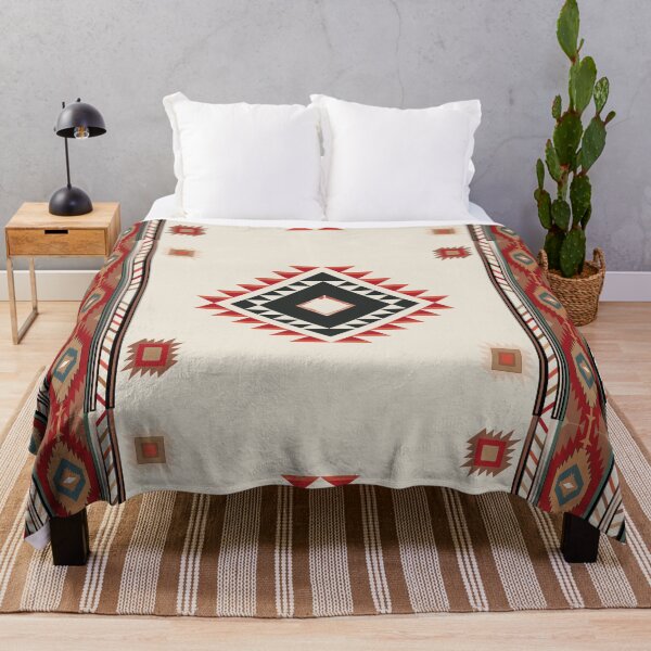 Item preview, Navajo tribal vector seamless pattern. Native American ornament. Ethnic South Western decor style. Boho geometric ornament. Vector seamless pattern. Mexican blanket, rug. Woven carpet illustration designed and sold by SittipongDesign.