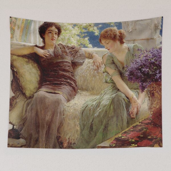 Item preview, Unwelcome Confidence, by Laurence Alma Tadema. HIGH DEFINITION designed and sold by MINDTHECHERRY.
