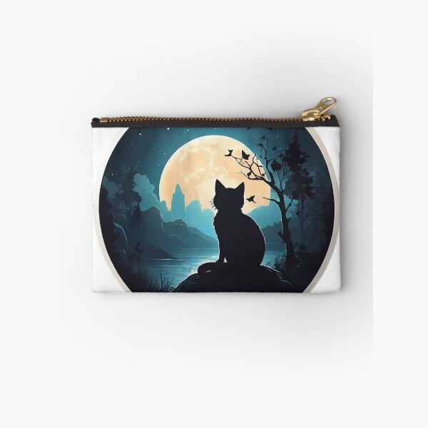 Item preview, Cat in Moonlight designed and sold by SpesWorld.