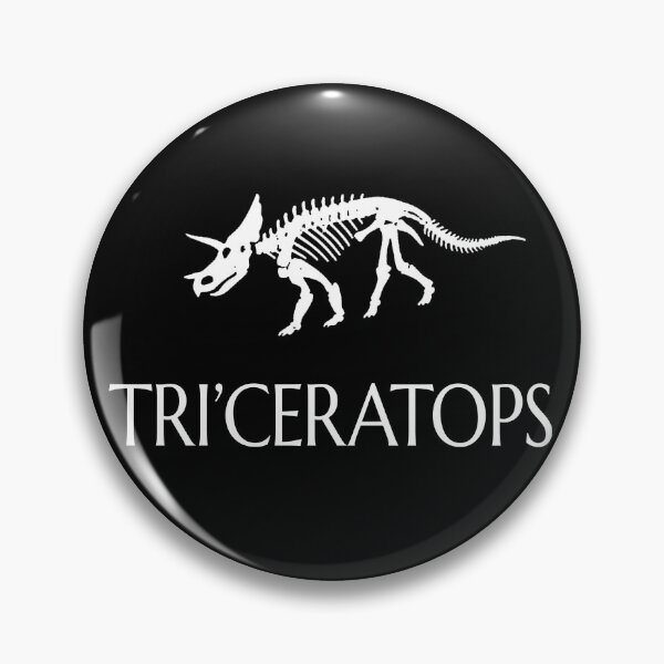 Item preview, Triceratops -  Late Cretaceous Fossil (Archaeology, Paleontology) designed and sold by CottonGarb.