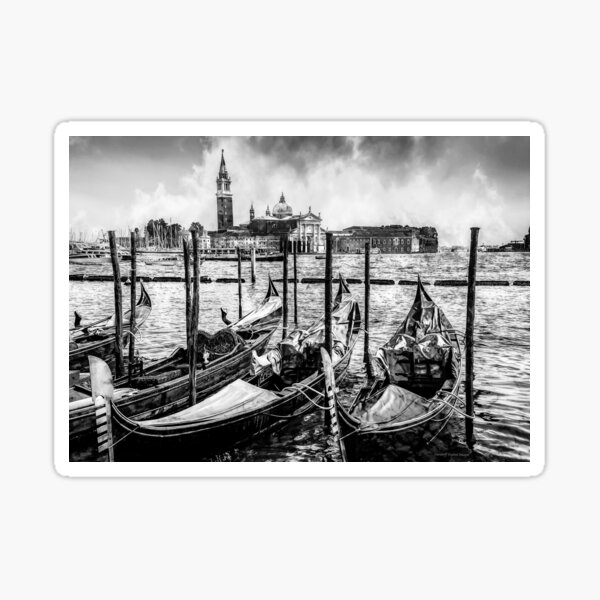 Item preview, San Marco Gondolas and Isola di San Giorgio, Venice designed and sold by DavidoffDigital.