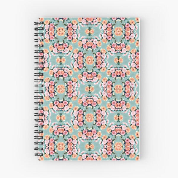 Item preview, Painting of Orange and Pink Gerbera Flowers Seamless Pattern designed and sold by Petalandfur.