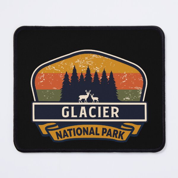 Item preview, Glacier National Park-Vintage designed and sold by Nature-spirit.