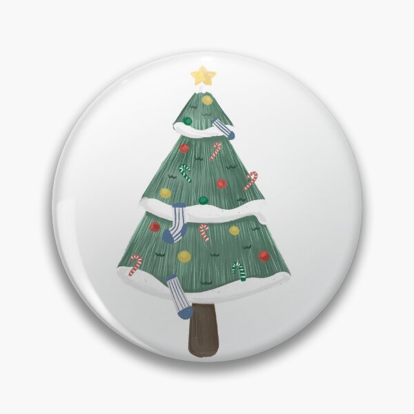 Aperçu de l'œuvre Joli sapin de Noël et étoile créée et vendue par Kni2BeDesign.