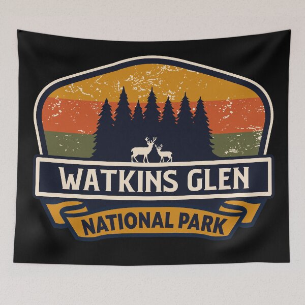 Item preview, Watkins Glen National Park-Vintage designed and sold by Nature-spirit.