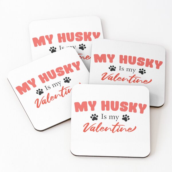 Item preview, My Husky Is My Valentine designed and sold by Hallonberg.