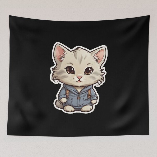 Item preview, Cute Little Cat designed and sold by Majkel & Majkel.