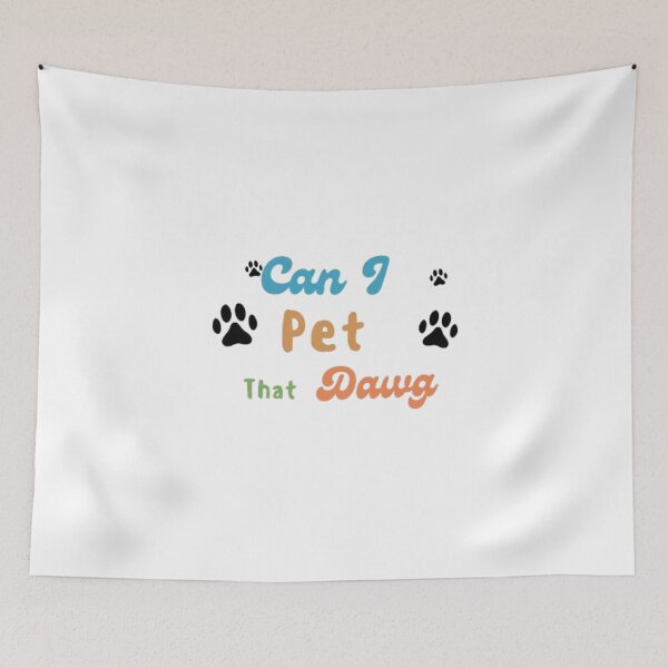 Item preview, Can I pet this dawg? funny T-shirt designed and sold by Ahmedprodesign.