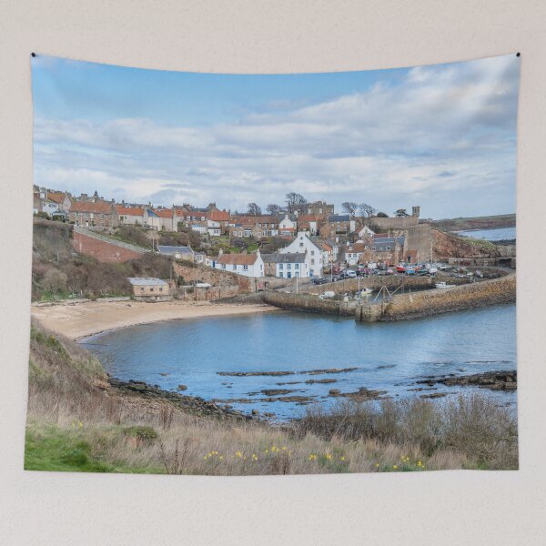 Item preview, Crail Harbour East Neuk Of Fife Scotland designed and sold by GG WALL ART.