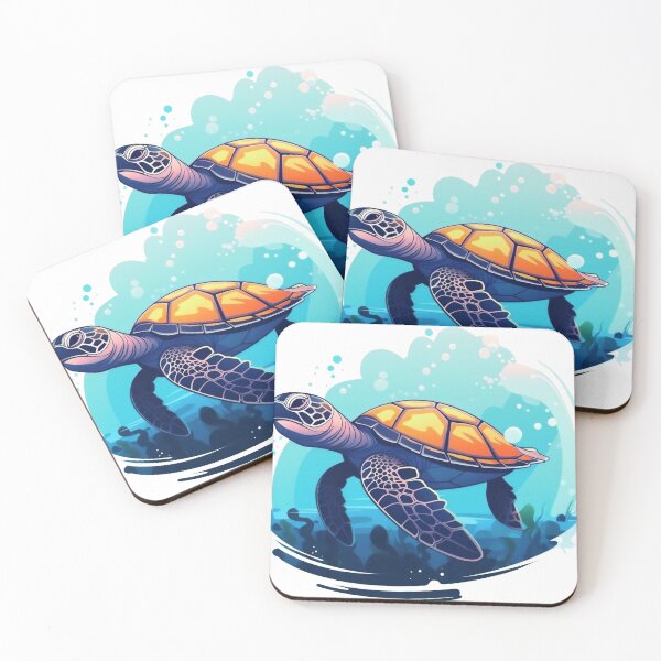 Item preview, blue turtle designed and sold by javierparra.
