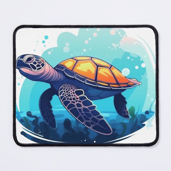 Item preview, blue turtle designed and sold by javierparra.