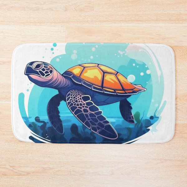 Item preview, blue turtle designed and sold by javierparra.