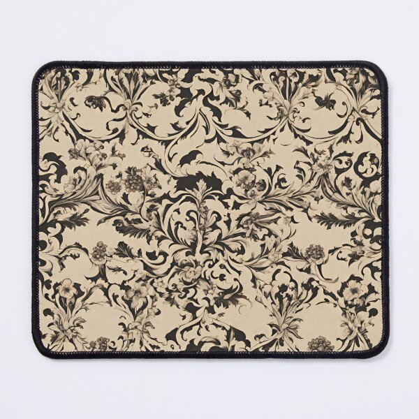 Item preview, Beige Vintage Floral Pattern designed and sold by ArDecoS.