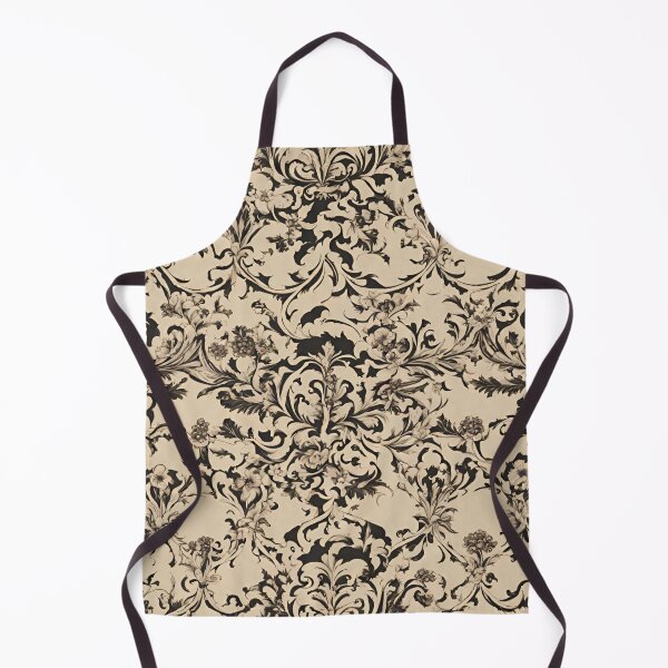 Item preview, Beige Vintage Floral Pattern designed and sold by ArDecoS.