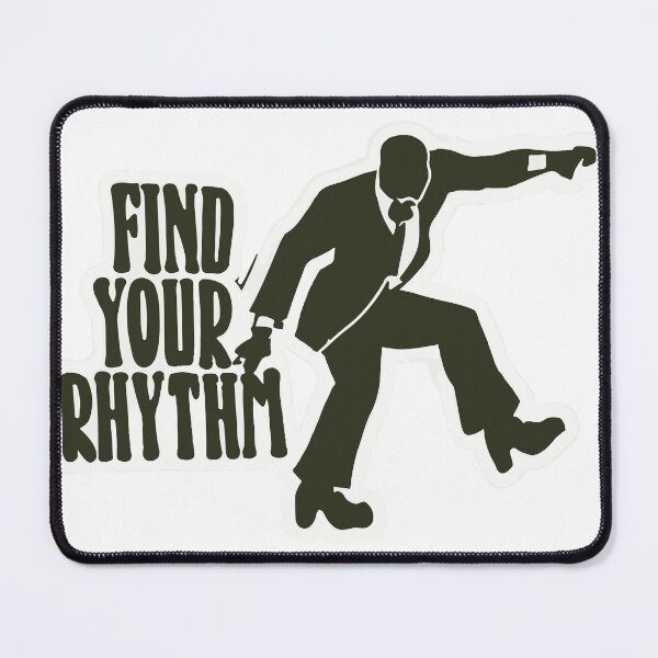Item preview, Find Your Rhythm - Classic Tap Dancer Silhouette designed and sold by NiftyWrx.
