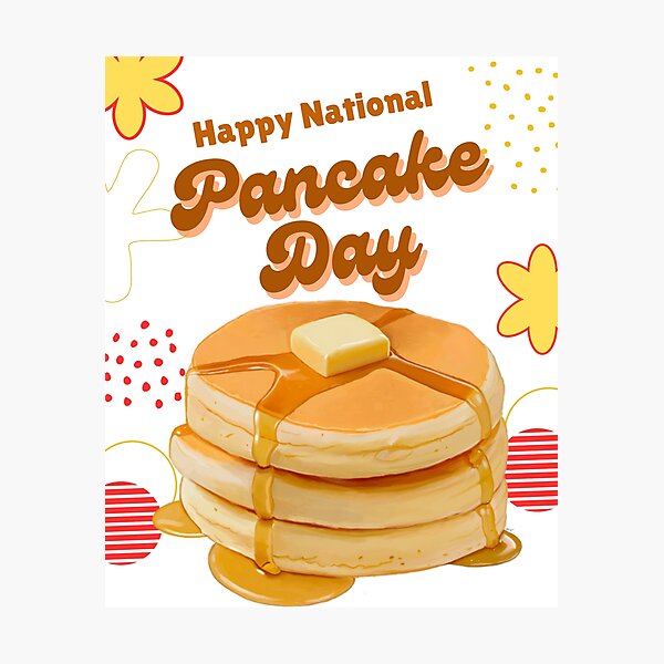 Item preview, National Pancake Day designed and sold by Simo0455.