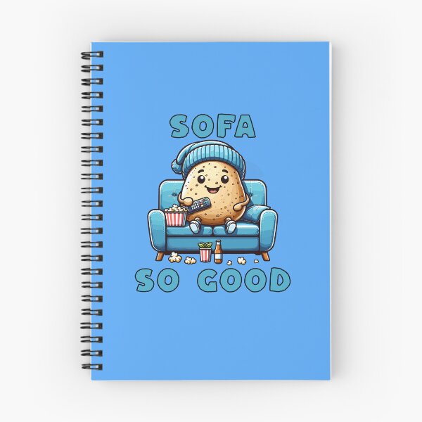 Item preview, Sofa So Good Couch Wordplay Pun designed and sold by TwistedRabbit12.