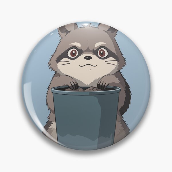Item preview, i'm the trash man (raccoon) designed and sold by Lunaire Designs.